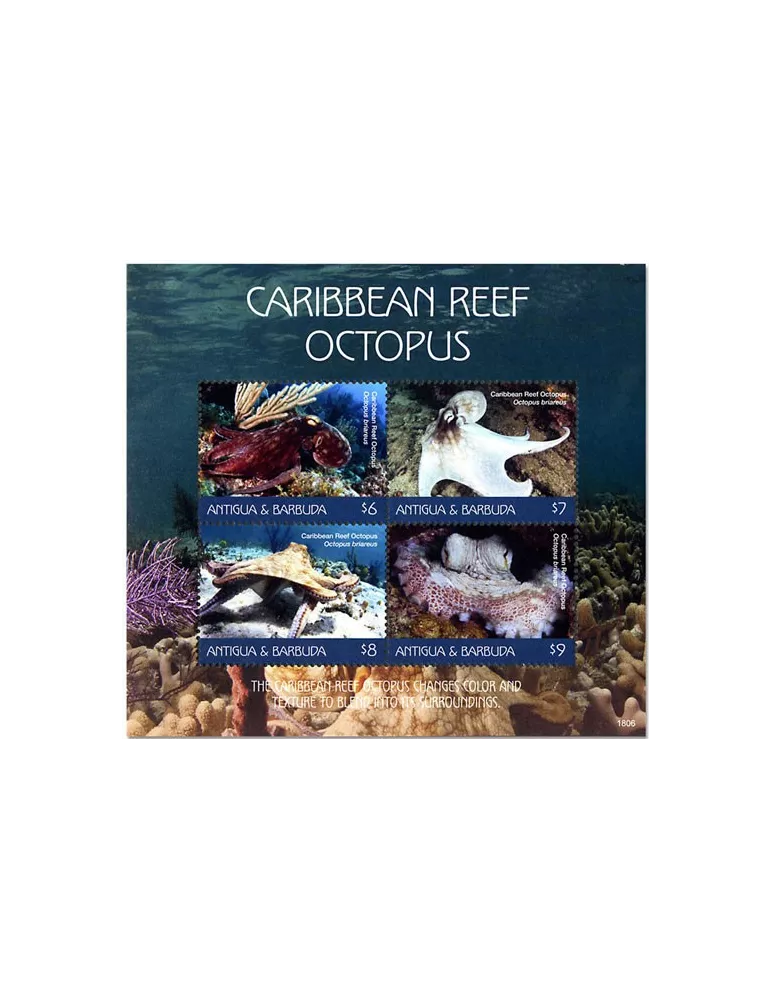 n° 4733/4736 - Timbre ANTIGUA Poste