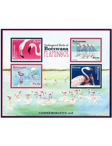 n° 56 - Timbre BOTSWANA Blocs et feuillets