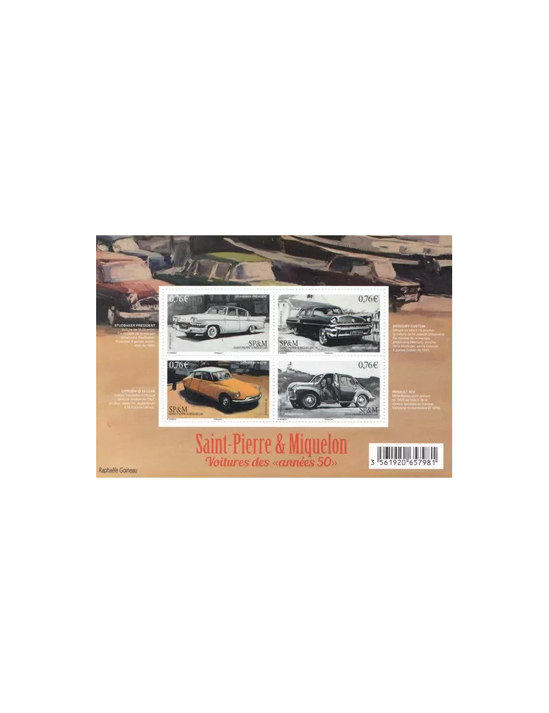 n° F1133 - Timbre Saint-Pierre et Miquelon Poste