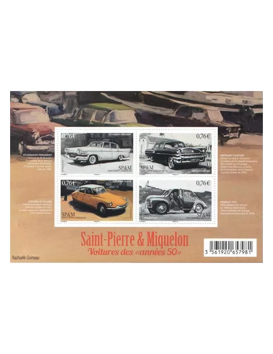 n° F1133 - Timbre Saint-Pierre et Miquelon Poste