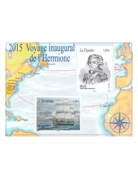 n° F1137 - Timbre Saint-Pierre et Miquelon Poste