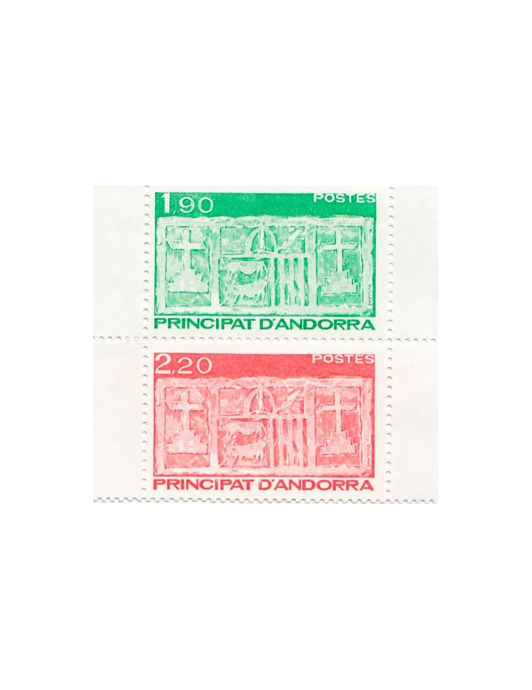 n° 356A - Timbre Andorre Poste