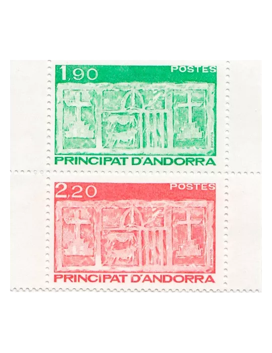 n° 356A - Timbre Andorre Poste