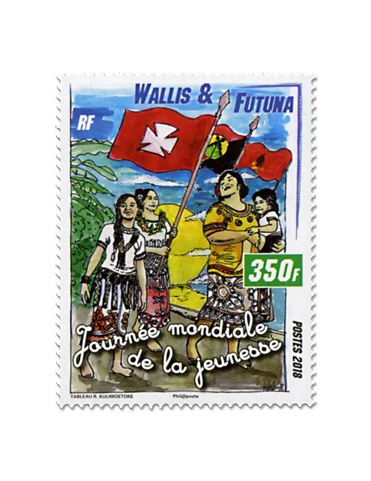 n° 891 - Timbre Wallis et Futuna Poste