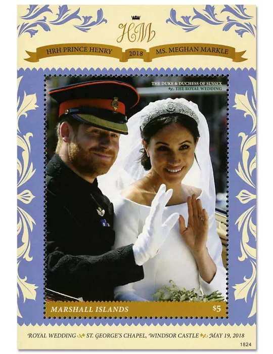 n° 94 - Timbre MARSHALL Blocs et feuillets