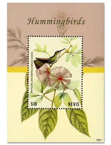 n° 394 - Timbre NEVIS Blocs et feuillets