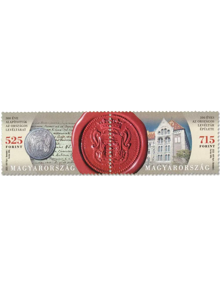 n° 4885/4886 - Timbre HONGRIE Poste