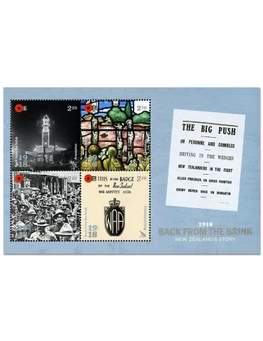 n° 358/359 - Timbre NOUVELLE-ZELANDE Blocs et feuillets