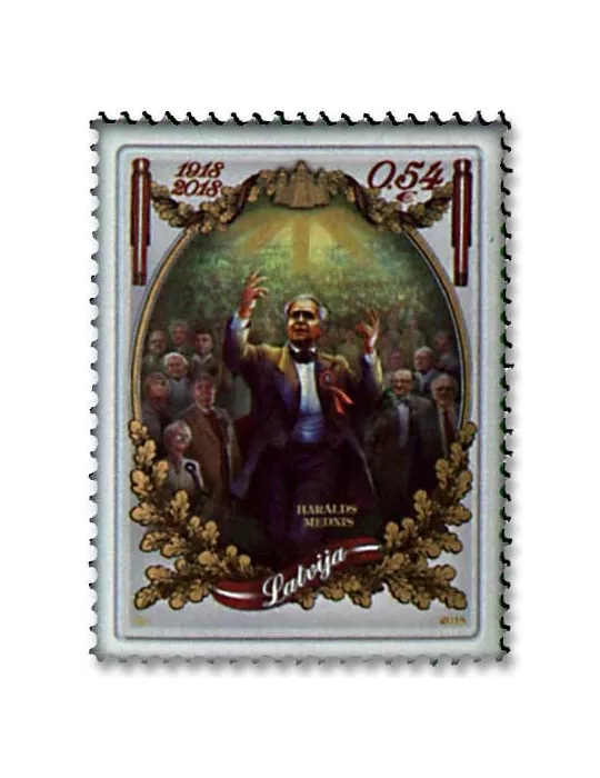 n° 1020/1022 - Timbre LETTONIE Poste