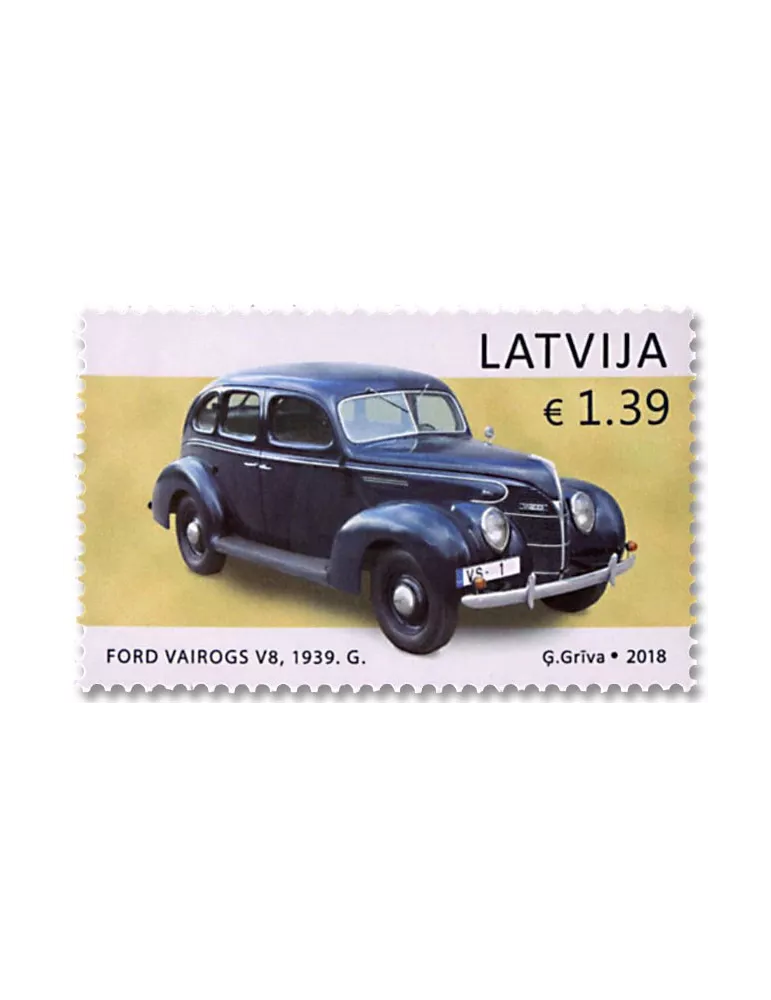 n° 1020/1022 - Timbre LETTONIE Poste