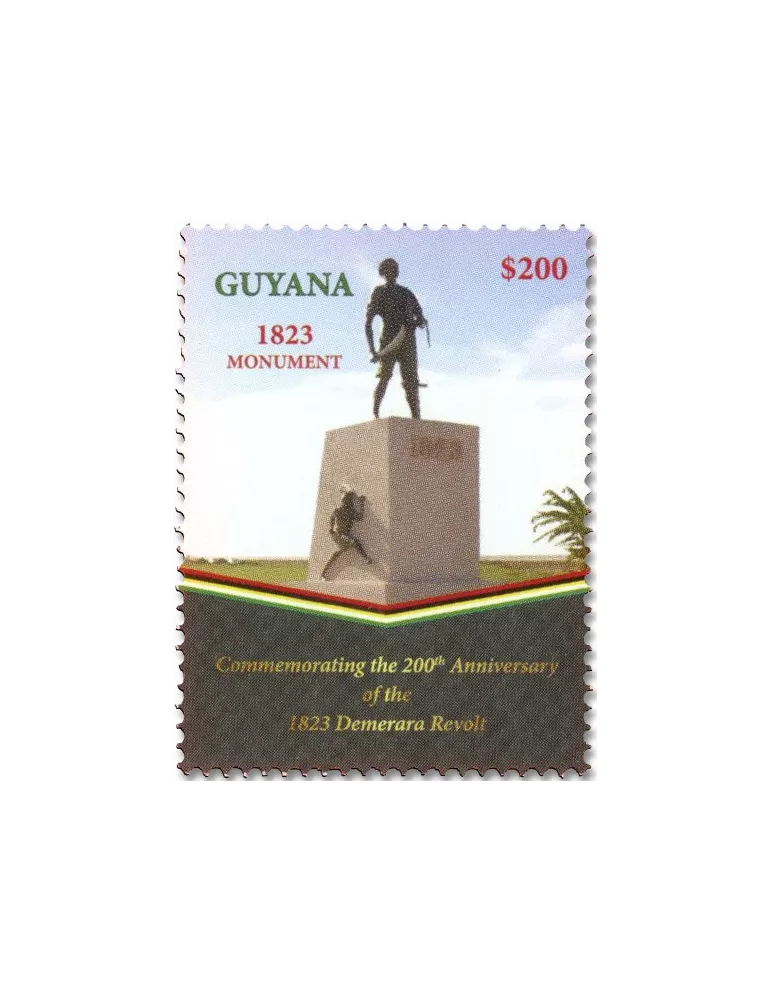 n° 7391 - Timbre GUYANA Poste