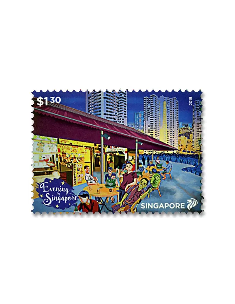 n° 2271/2276 - Timbre SINGAPOUR Poste