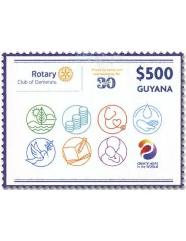 n° 7392 - Timbre GUYANA Poste