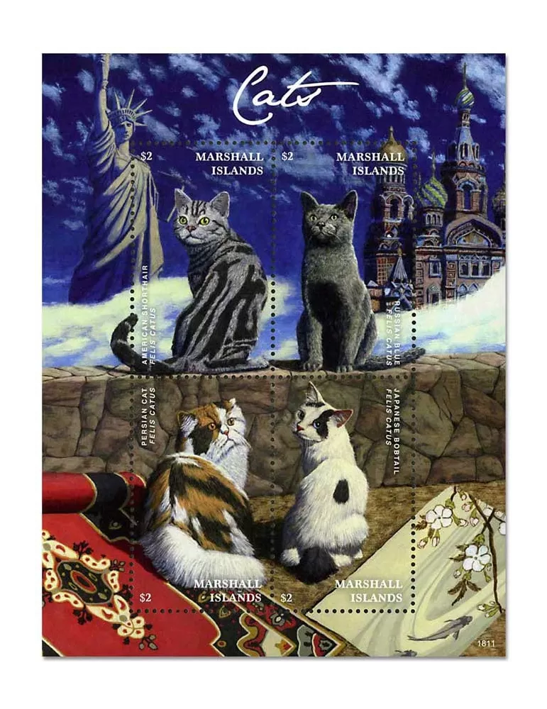 n° 3864G/3864K - Timbre MARSHALL Poste