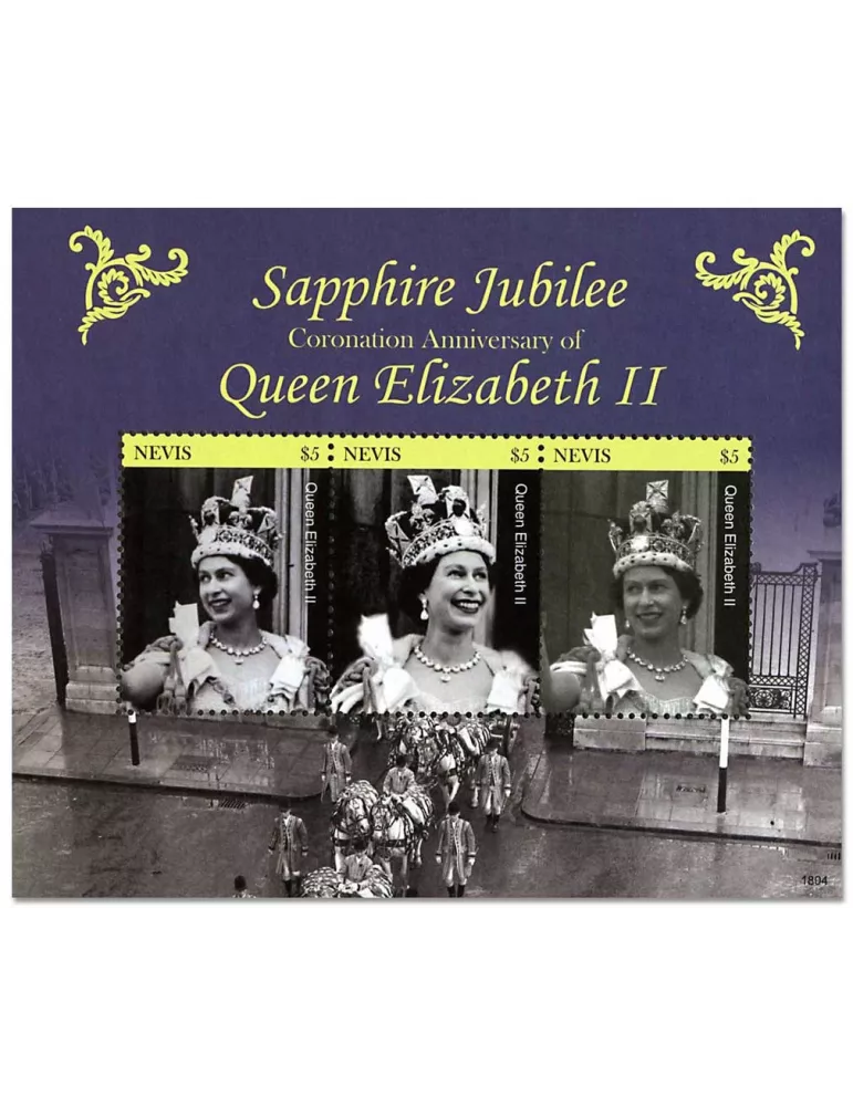 n° 2706/2708 - Timbre NEVIS Poste