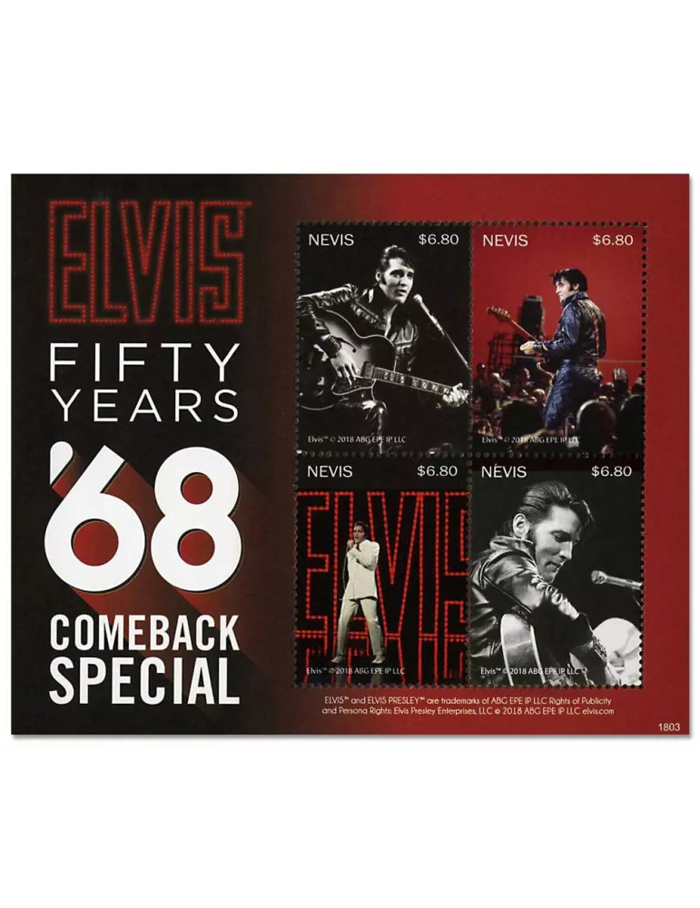 n° 2718/2721 - Timbre NEVIS Poste