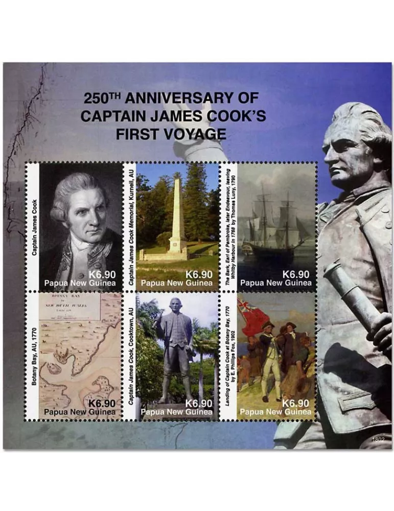 n° 1731/1736 - Timbre PAPOUASIE ET NOUVELLE-GUINEE Poste
