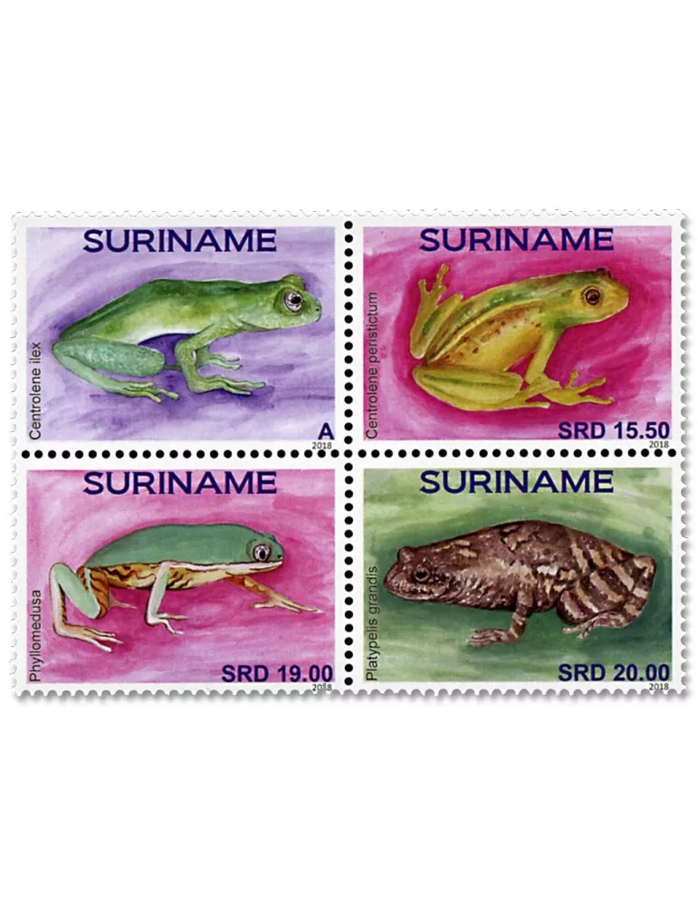 n° 2767/2770 - Timbre SURINAM Poste
