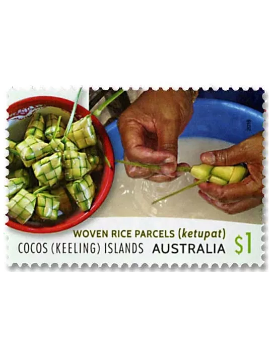 n° 510/512 - Timbre COCOS (ILES) Poste