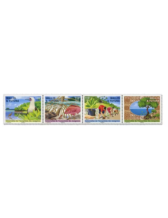 n° 897/900 - Timbre Wallis et Futuna Poste