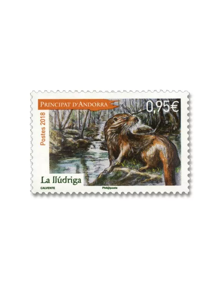 n° 820 - Timbre Andorre Poste