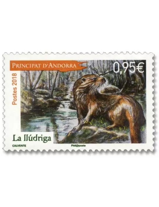 n° 820 - Timbre Andorre Poste