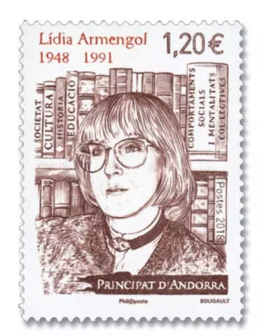 n° 821 - Timbre Andorre Poste