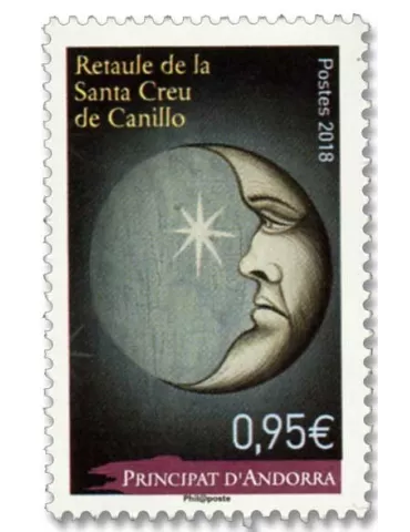 n° 823 - Timbre Andorre Poste