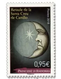 n° 823 - Timbre Andorre Poste