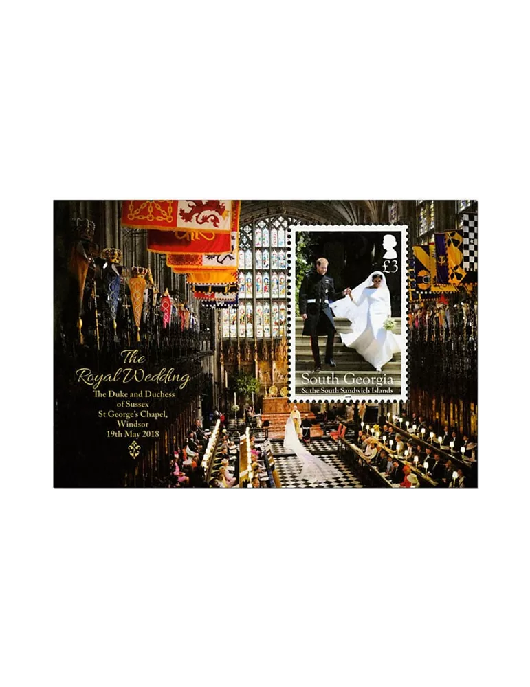 n° 28 - Timbre GEORGIE DU SUD Blocs et feuillets