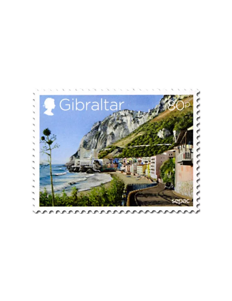 n° 1870/1869/1874 - Timbre GIBRALTAR Poste