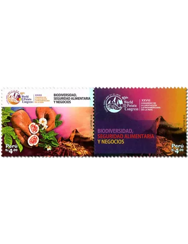 n° 2174/2175 - Timbre PEROU Poste