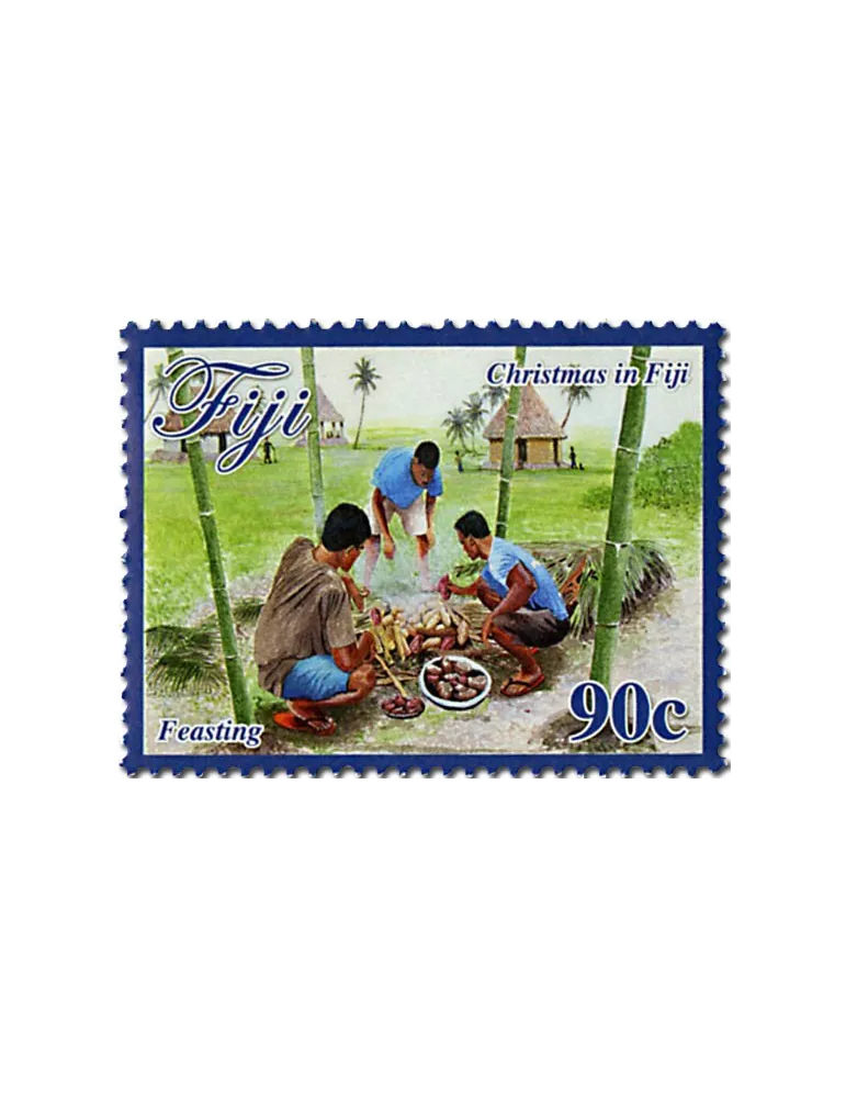 n° 1325A/1325D - Timbre FIDJI Poste