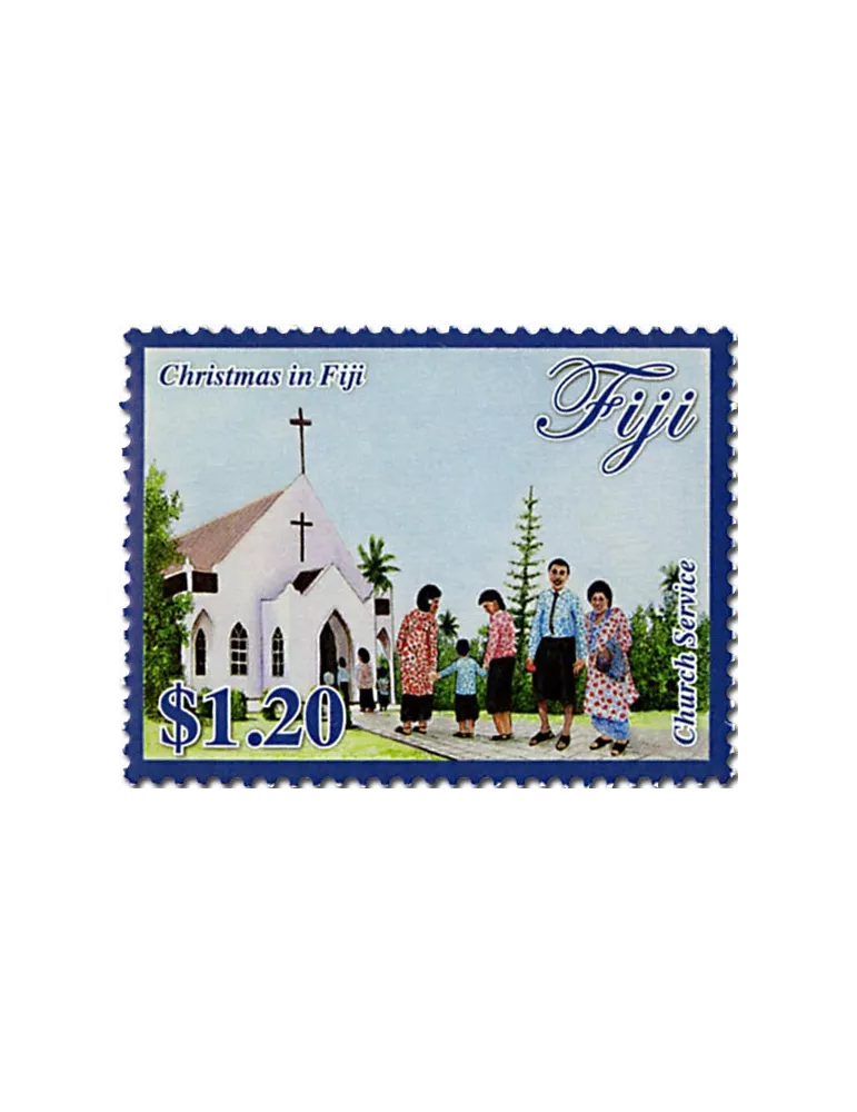 n° 1325A/1325D - Timbre FIDJI Poste