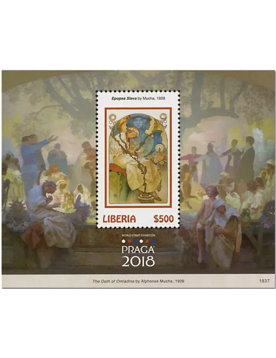 n° 766/767 - Timbre LIBERIA Blocs et feuillets