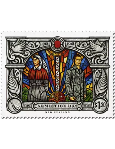 n° 3445/3449 - Timbre NOUVELLE-ZELANDE Poste 2