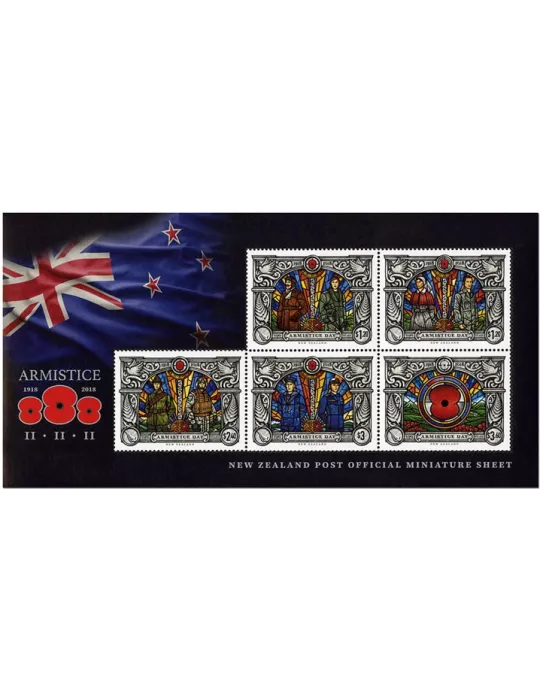 n° 368 - Timbre NOUVELLE-ZELANDE Blocs et feuillets