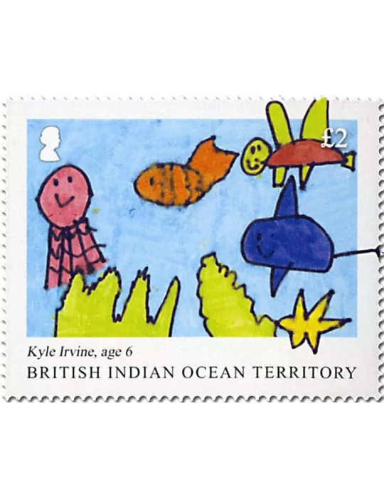 n° 540/543 - Timbre OCEAN INDIEN Poste