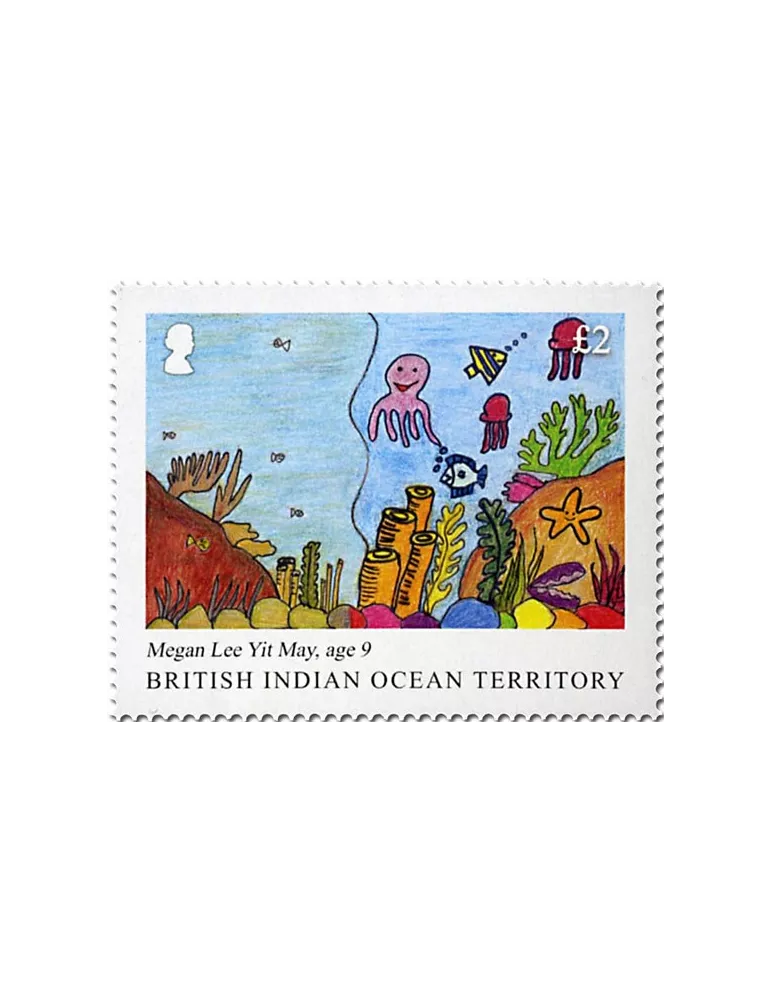 n° 540/543 - Timbre OCEAN INDIEN Poste