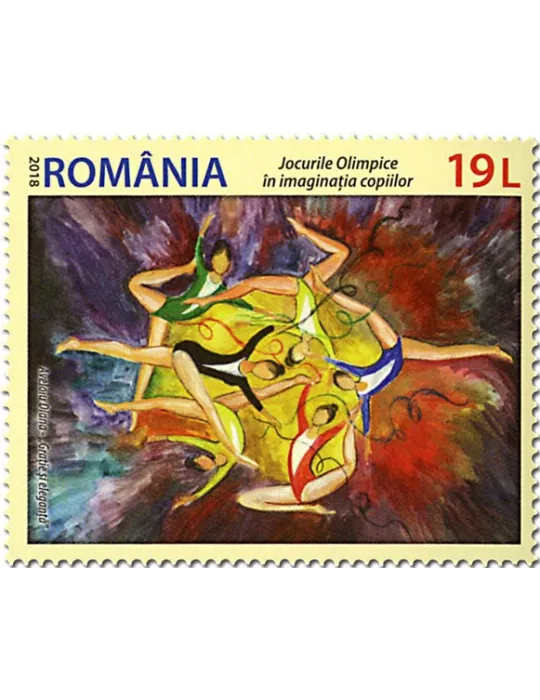 n° 6356/6359 - Timbre ROUMANIE Poste