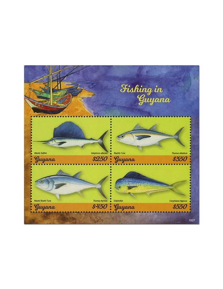 n° 6973/6976 - Timbre GUYANA Poste