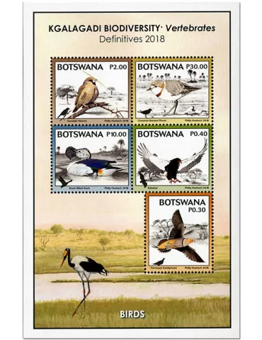 n° 57 - Timbre BOTSWANA Blocs et feuillets