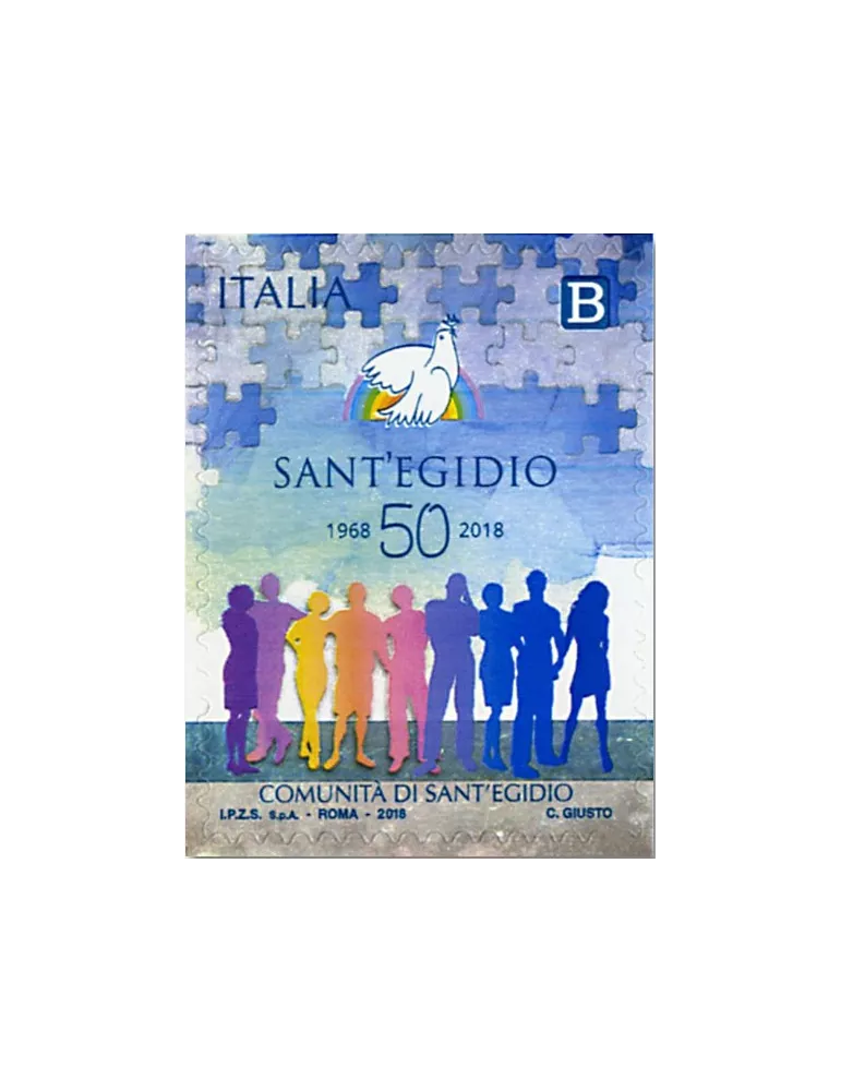 n° 3821 - Timbre ITALIE Poste