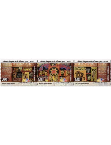 n° 2831/2833 - Timbre EQUATEUR Poste