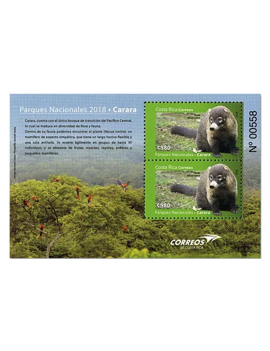 n° 67 - Timbre COSTA RICA Blocs et feuillets