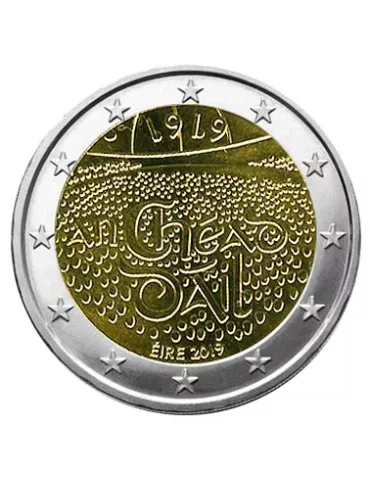 2 EURO COMMEMORATIVE 2019 : IRLANDE (100 ans de Dail Eireann)