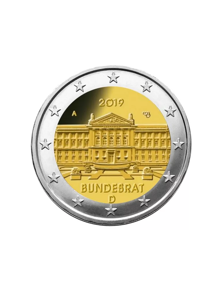 2 EURO COMMEMORATIVE 2019 : ALLEMAGNE (Bundesrat Conseil Fédéral Allemand)