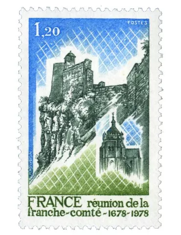 n° 2015a - Timbre France Poste (Gomme tropicale)