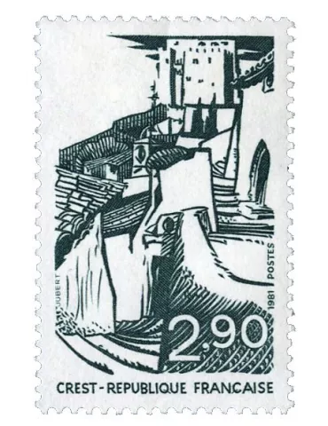 n° 2163a - Timbre France Poste (Gomme tropicale)