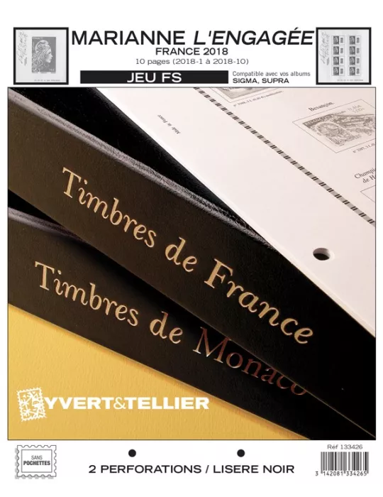 FRANCE FS : 2018 (MARIANNE - L´ENGAGÉE)